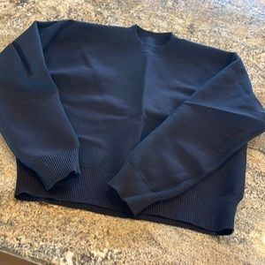 Lululemon sweater black size 12 NWOT